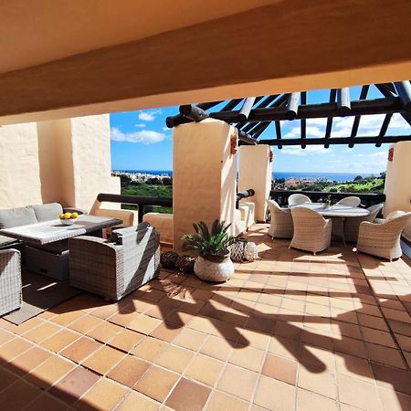 15 First Line Penthouse With Wonderful Seaview Near Duquesa Golf Manilva Andalucia公寓 外观 照片