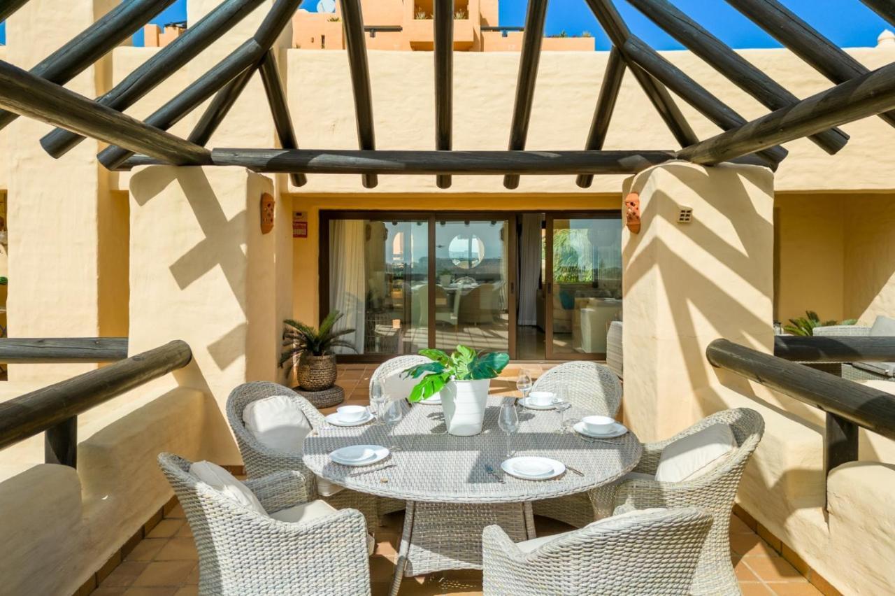 15 First Line Penthouse With Wonderful Seaview Near Duquesa Golf Manilva Andalucia公寓 外观 照片