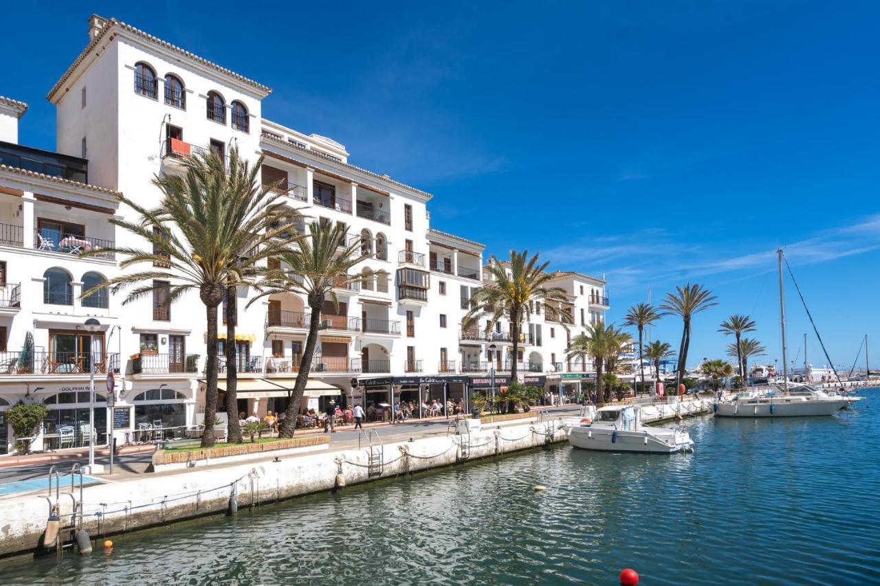 15 First Line Penthouse With Wonderful Seaview Near Duquesa Golf Manilva Andalucia公寓 外观 照片